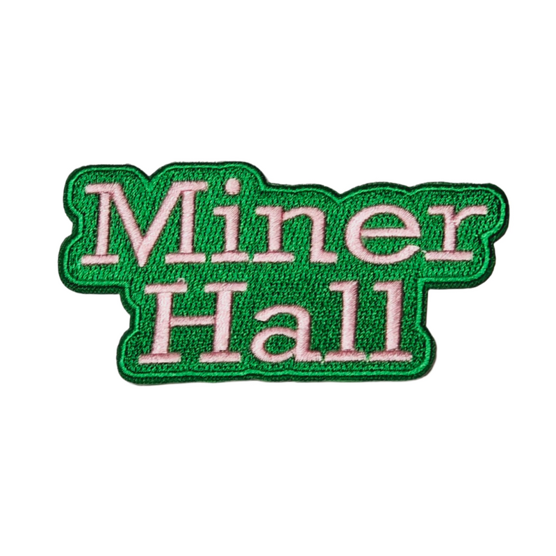 AKA Miner Hall Embroidered Patch