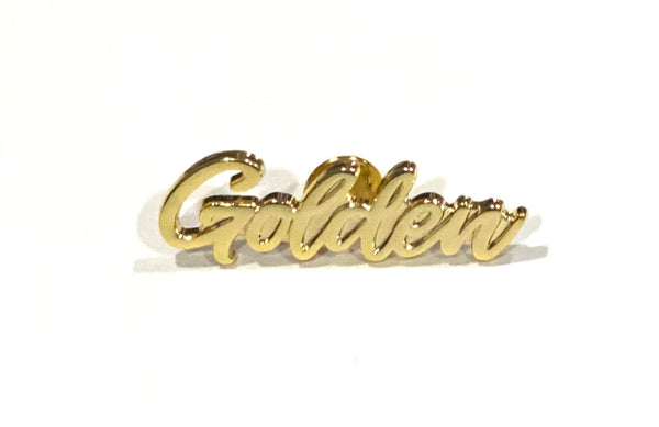Golden Lapel Pin