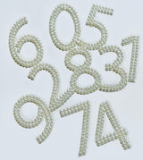 AKA Pearl Iron-On Numbers