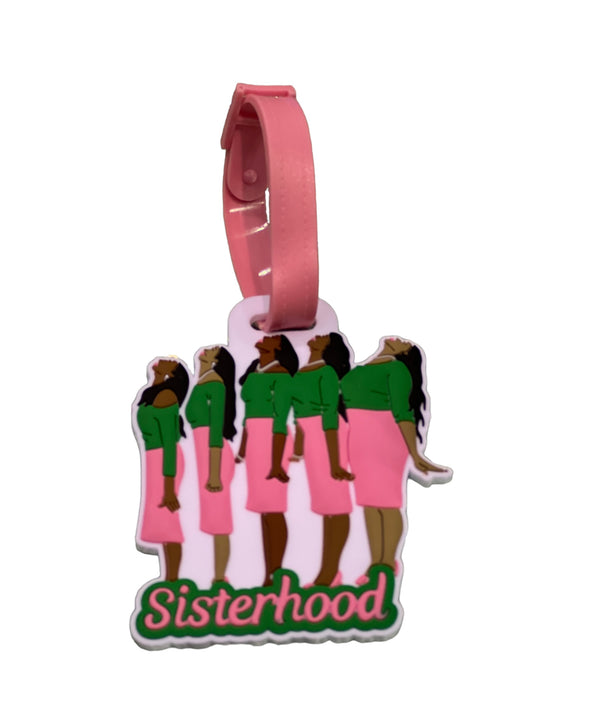 AKA Sisterhood Luggage Tag